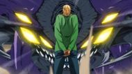 King standing confidently against Elder Centipede (Image Credit: J.C. Staff Studio)